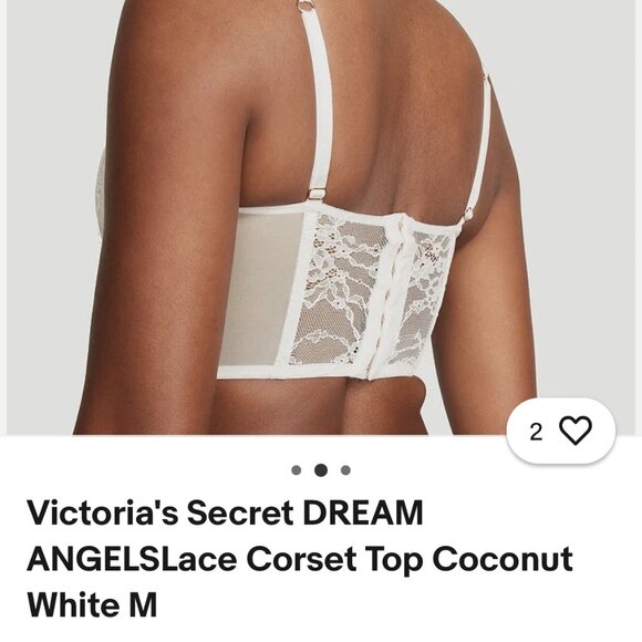 Victoria's Secret Dream Angels Lace Corset Top - Picture 2 of 11
